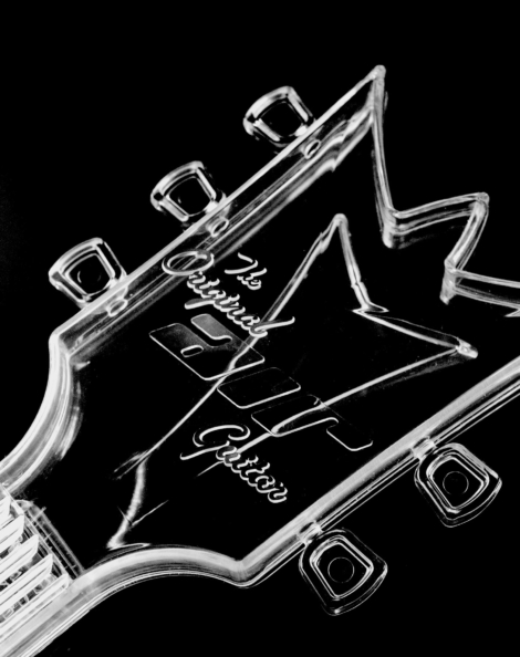 Original Air Guitar Logo on Neck