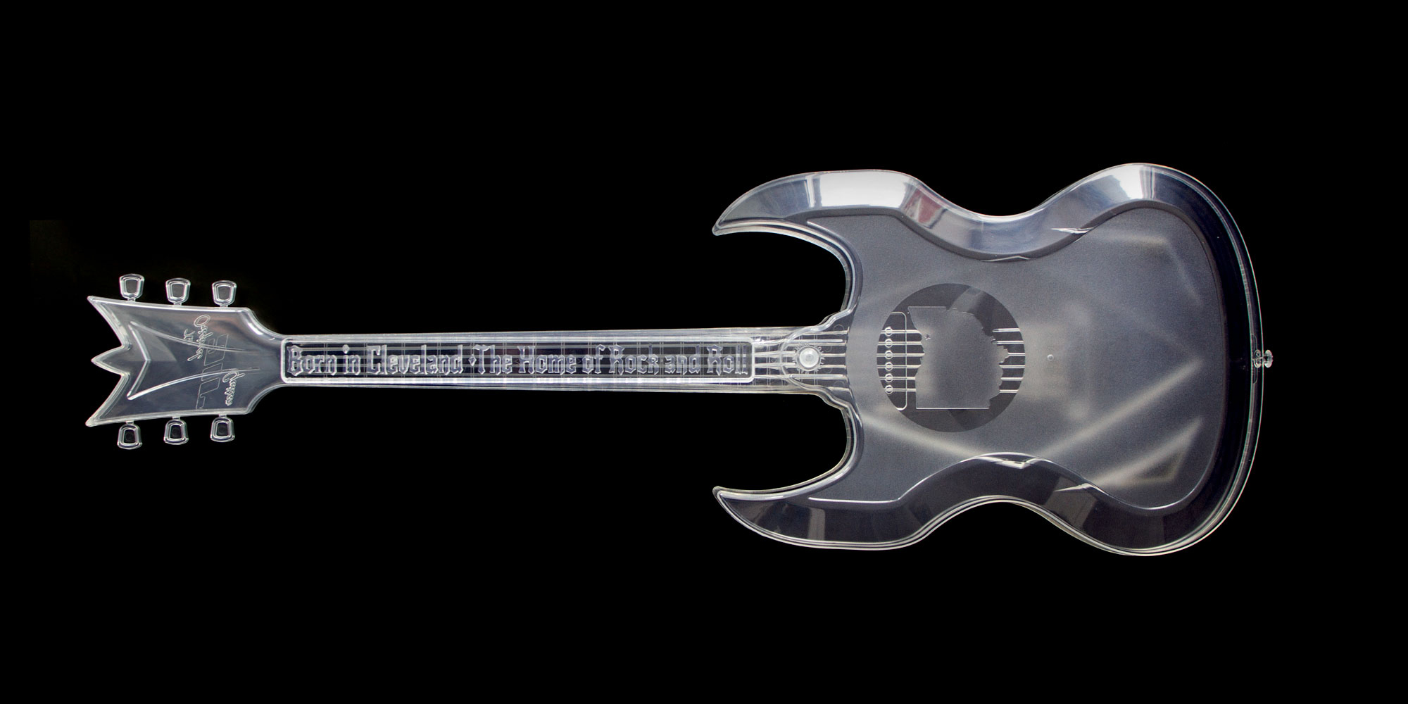 ispirare la musica-giocattolo a infrarossi con LED Flash Luci-Nero Air Guitar 